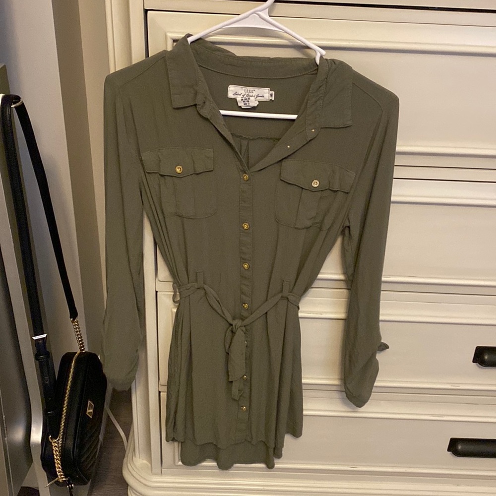 Girls Green Dress